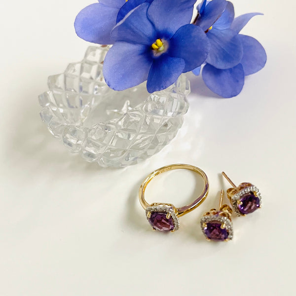 February is for Amethyst and Violets