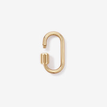 Load image into Gallery viewer, 10k Small Carabiner Necklace