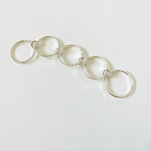 Load image into Gallery viewer, Sterling Silver Sheryl Multi 5 Ring