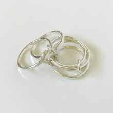 Load image into Gallery viewer, Sterling Silver Sheryl Multi 5 Ring