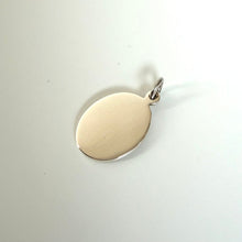 Load image into Gallery viewer, Sterling Silver Oval Pendant