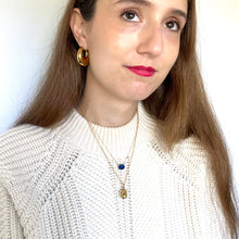 Load image into Gallery viewer, 14K Elizabeth Crown Pendant