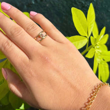 Load image into Gallery viewer, 10k Misa Diamond Double Ring