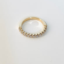 Load image into Gallery viewer, 14k Diamond Half Eternity Band