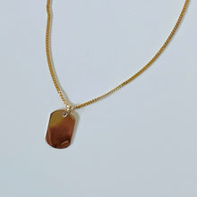 Load image into Gallery viewer, 10k Boy's Dog Tag & Chain