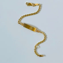 Load image into Gallery viewer, 10k Boy's ID Bracelet