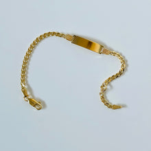 Load image into Gallery viewer, 10k Boy's ID Bracelet