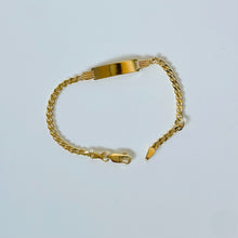 Load image into Gallery viewer, 10k Boy's ID Bracelet