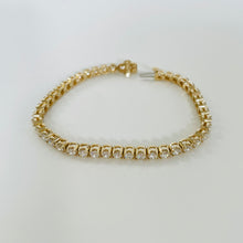 Load image into Gallery viewer, 14K Diamond Tennis Bracelet