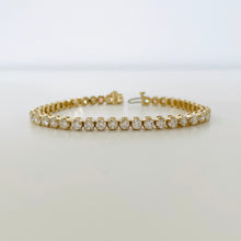 Load image into Gallery viewer, 14K Diamond Tennis Bracelet