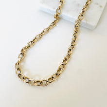 Load image into Gallery viewer, 10k Giant Rolo Necklace