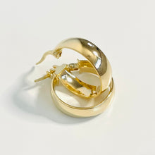 Load image into Gallery viewer, 10k Classic Wedding Band Hoops