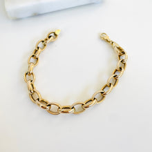 Load image into Gallery viewer, 10k Giant Rolo Bracelet