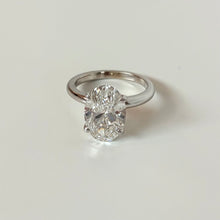 Load image into Gallery viewer, 14k White Gold Engagement Ring