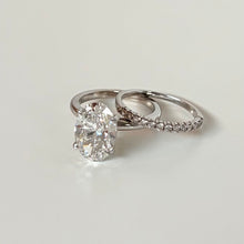 Load image into Gallery viewer, 14k White Gold Engagement Ring
