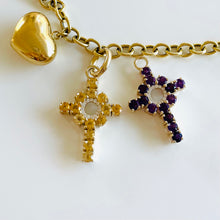 Load image into Gallery viewer, 14k Brilliant Cross Pendant