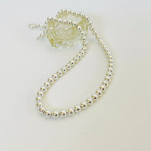 Load image into Gallery viewer, Sterling Silver Ball Necklace
