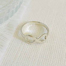 Load image into Gallery viewer, Sterling Silver Infinity Ring
