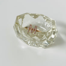 Load image into Gallery viewer, 14k Diamond Alphabet Ring
