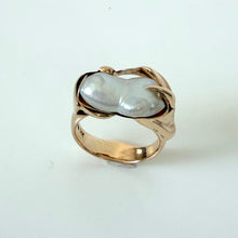 Load image into Gallery viewer, 14k Vintage Pearl Ring
