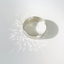 Load image into Gallery viewer, Sterling Silver Hammered Bands 6 mm