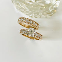 Load image into Gallery viewer, 14k Jordan Wedding Set
