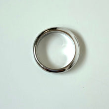 Load image into Gallery viewer, 14k White Gold Knife Edge Wedding Band