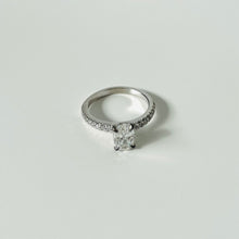 Load image into Gallery viewer, 14k Kara Engagement Ring & Wedding Band