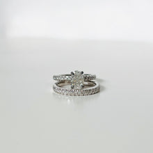 Load image into Gallery viewer, 14k Kara Engagement Ring & Wedding Band