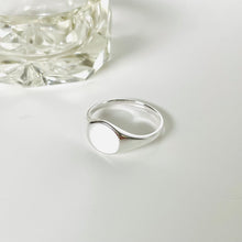 Load image into Gallery viewer, Sterling Silver Signet Ring