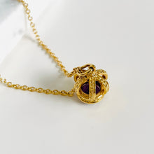 Load image into Gallery viewer, 14K Elizabeth Crown Pendant