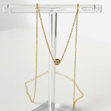 Load image into Gallery viewer, 14K Alyssa Diamond Pendant Necklace

