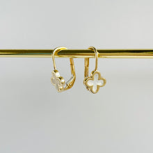 Load image into Gallery viewer, 10K Mother of Pearl Earrings