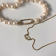 Load image into Gallery viewer, 10k Small Carabiner Necklace
