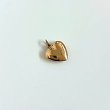 Load image into Gallery viewer, 10K Vintage Puffed Heart Charm
