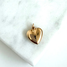 Load image into Gallery viewer, 10K Vintage Puffed Heart Charm
