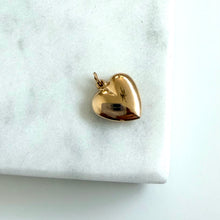 Load image into Gallery viewer, 10K Vintage Puffed Heart Charm
