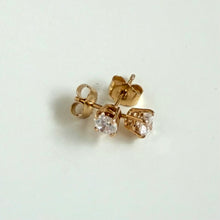 Load image into Gallery viewer, 14k Yellow Gold Lab Grown Diamond Earrings
