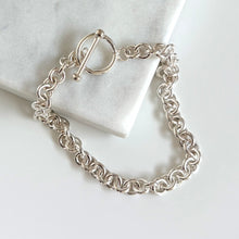 Load image into Gallery viewer, Sterling Silver Toggle Bracelet
