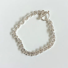 Load image into Gallery viewer, Sterling Silver Toggle Bracelet
