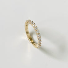 Load image into Gallery viewer, ZZ - Discontinued - 14k Diamond Half Eternity Band
