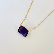Load image into Gallery viewer, 14K Forthright Amethyst Necklace
