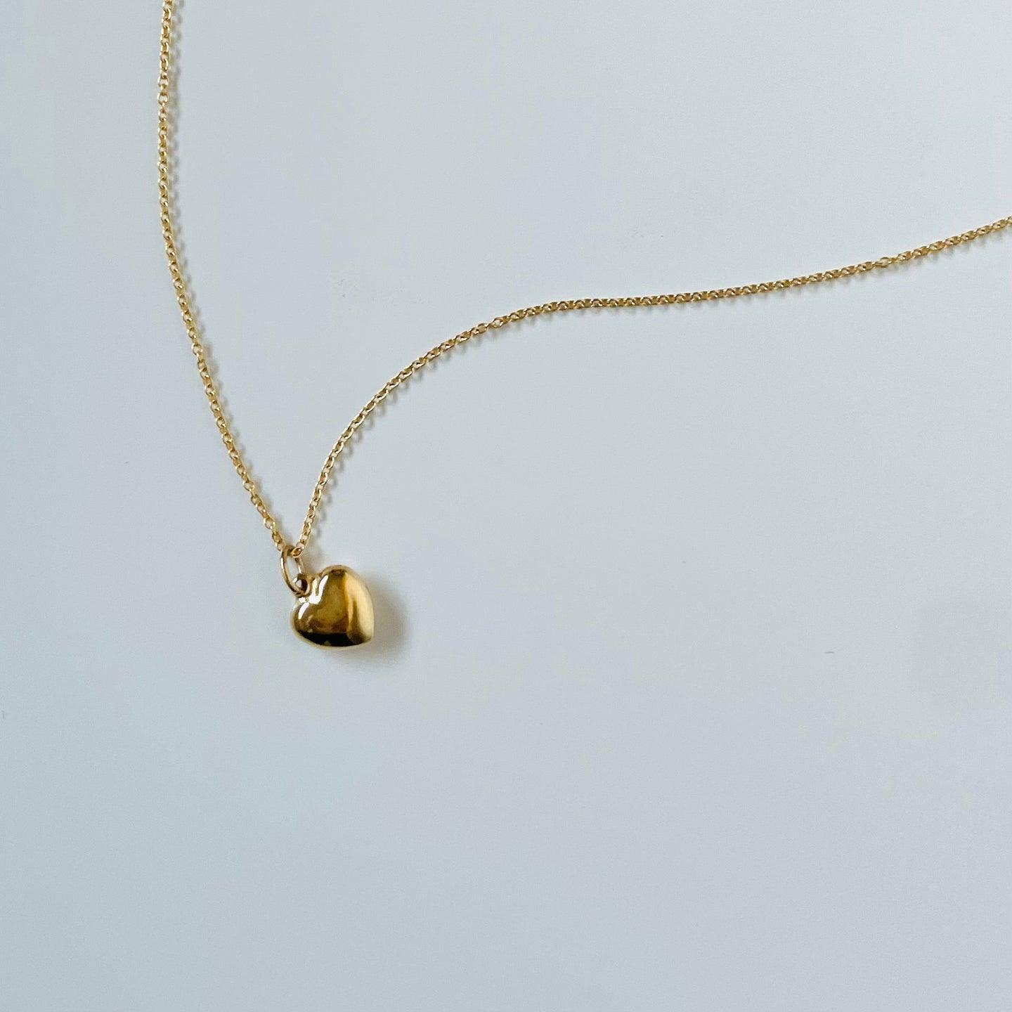 10K Natalie Heart Necklace