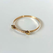 Load image into Gallery viewer, 10k Baby Bangle Bracelet
