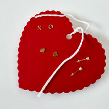 Load image into Gallery viewer, 10K Hugs &amp; Kisses Studs
