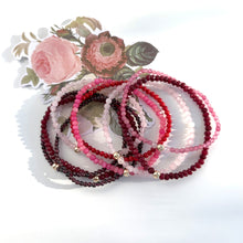 Load image into Gallery viewer, 14k Gemstone Stretchy Bracelet
