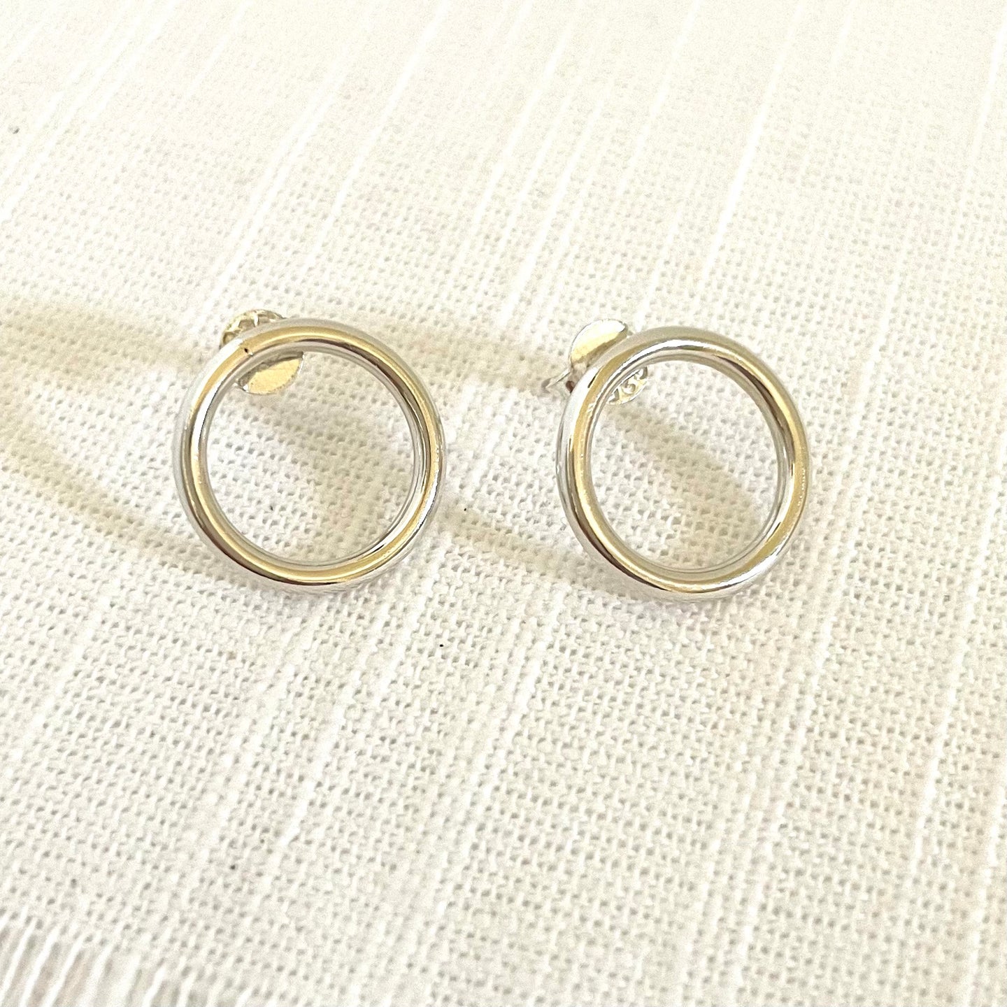 Cecile Circle Studs