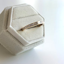 Load image into Gallery viewer, 14k Radiant-Cut Diamond 3/4 Eternity Band

