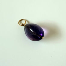 Load image into Gallery viewer, 10k Vintage Amethyst Pendant
