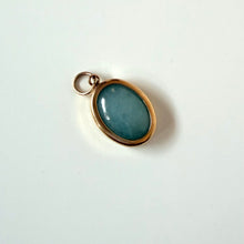Load image into Gallery viewer, 10k Vintage Green Jadeite Pendant
